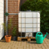 1000L cubi blanc pallette en bois _ facile à déplacer