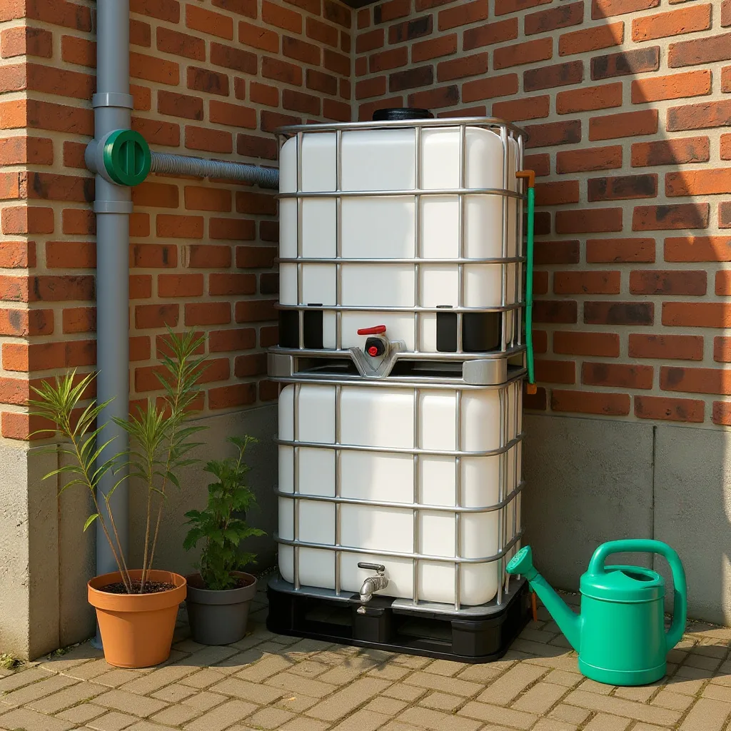 Citerne d’eau 2000L très bon marché et robuste cuvi empilée