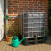 Cubi 1000L noir résistante aux UV citerne d’eau 1000L