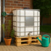 Cuve IBC blanc voir facilement le contenu de votre réservoir de 1000 litres