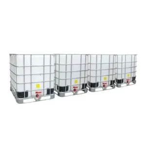 Cuve IBC 4 x 1000 litres - transparente - palette acier ou plastique - remis a neuf